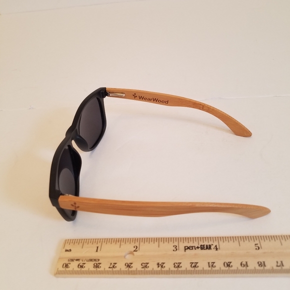 WearWood Sunglasses with Box Black main image 15